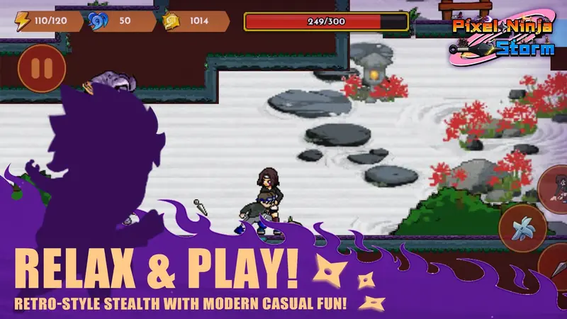 Pixel Ninja: Storm Artwork